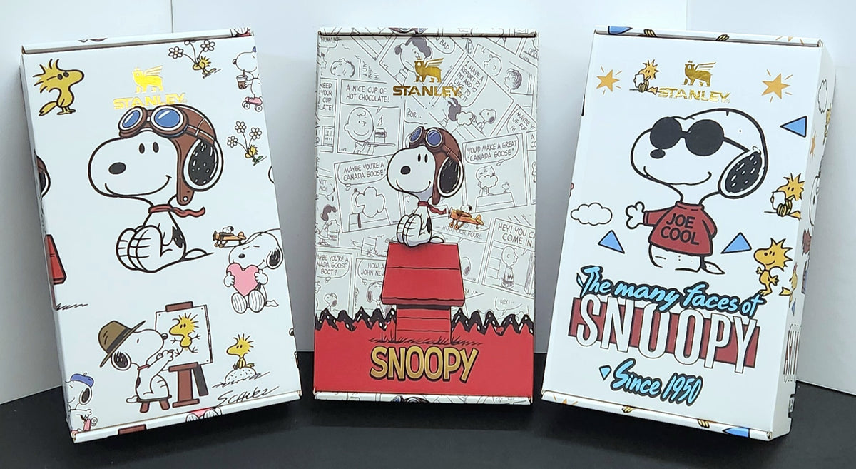 SNOOPY Stainless Steel Tumbler Cups w/GIFT BOX | 40 oz