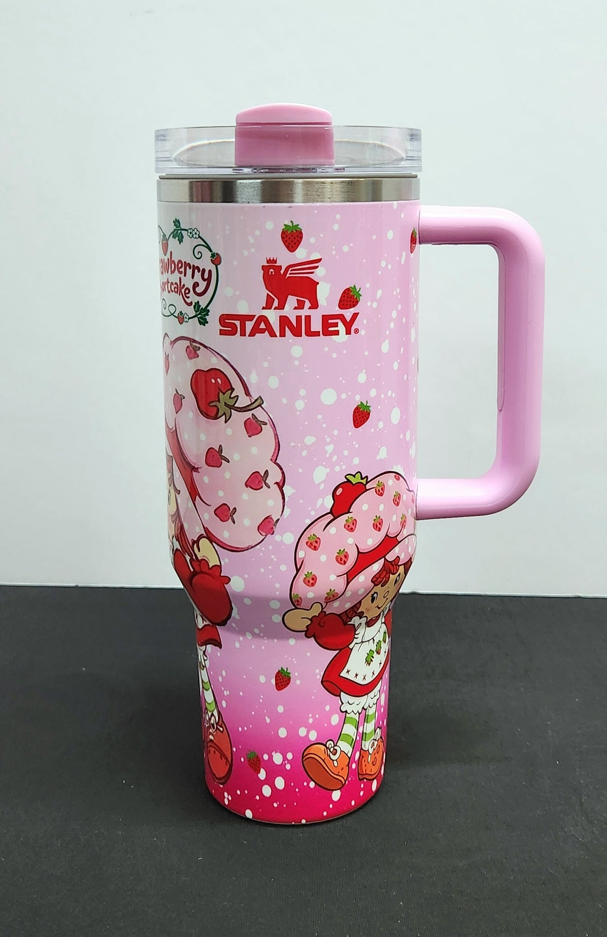 STRAWBERRY SHORTCAKE Stainless Steel Tumbler Cups | 40 oz | Orange Blossom