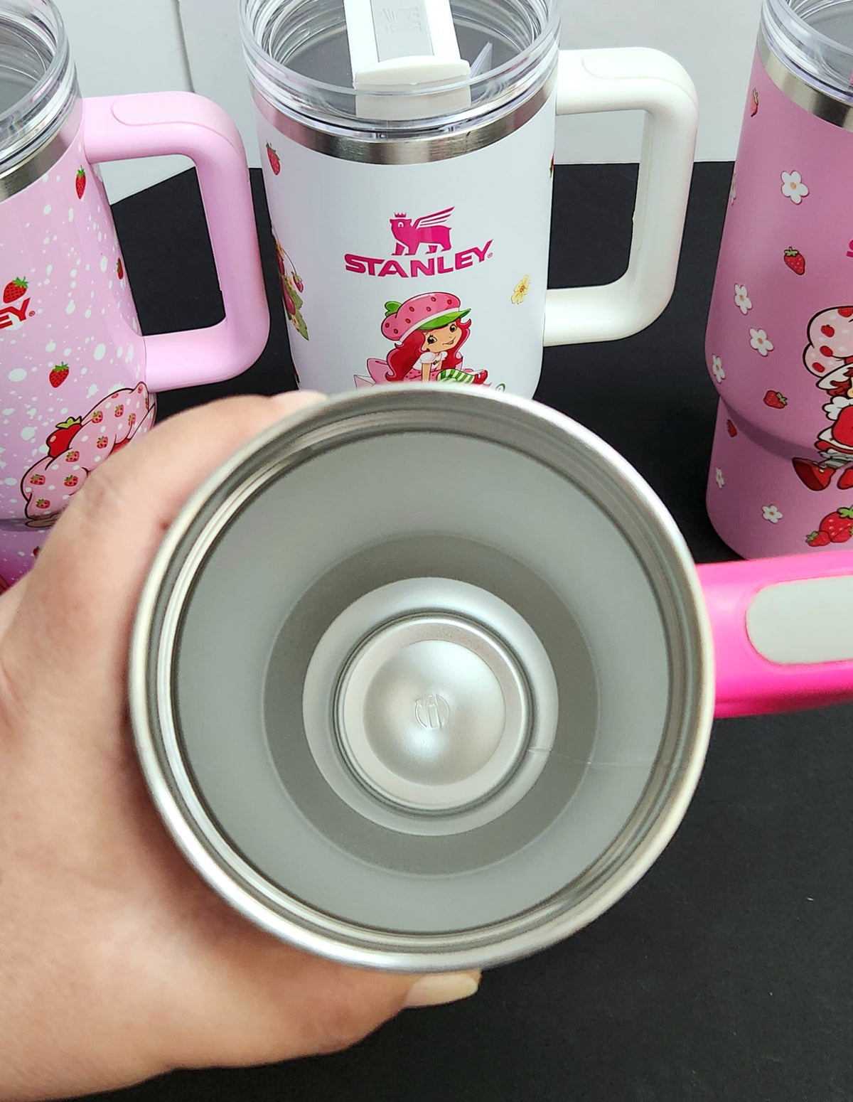 STRAWBERRY SHORTCAKE Stainless Steel Tumbler Cups | 40 oz | Orange Blossom