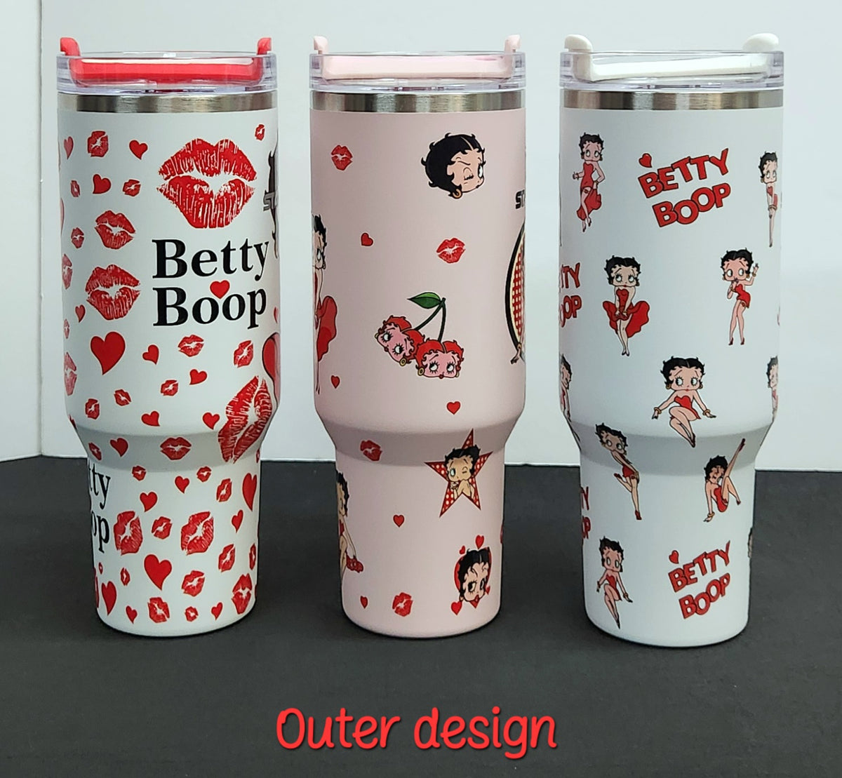 BETTY BOOP Inspired Stanley Tumbler | 40 oz