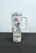 TOM & JERRY Stainless Steel Tumbler Cup | 40 oz