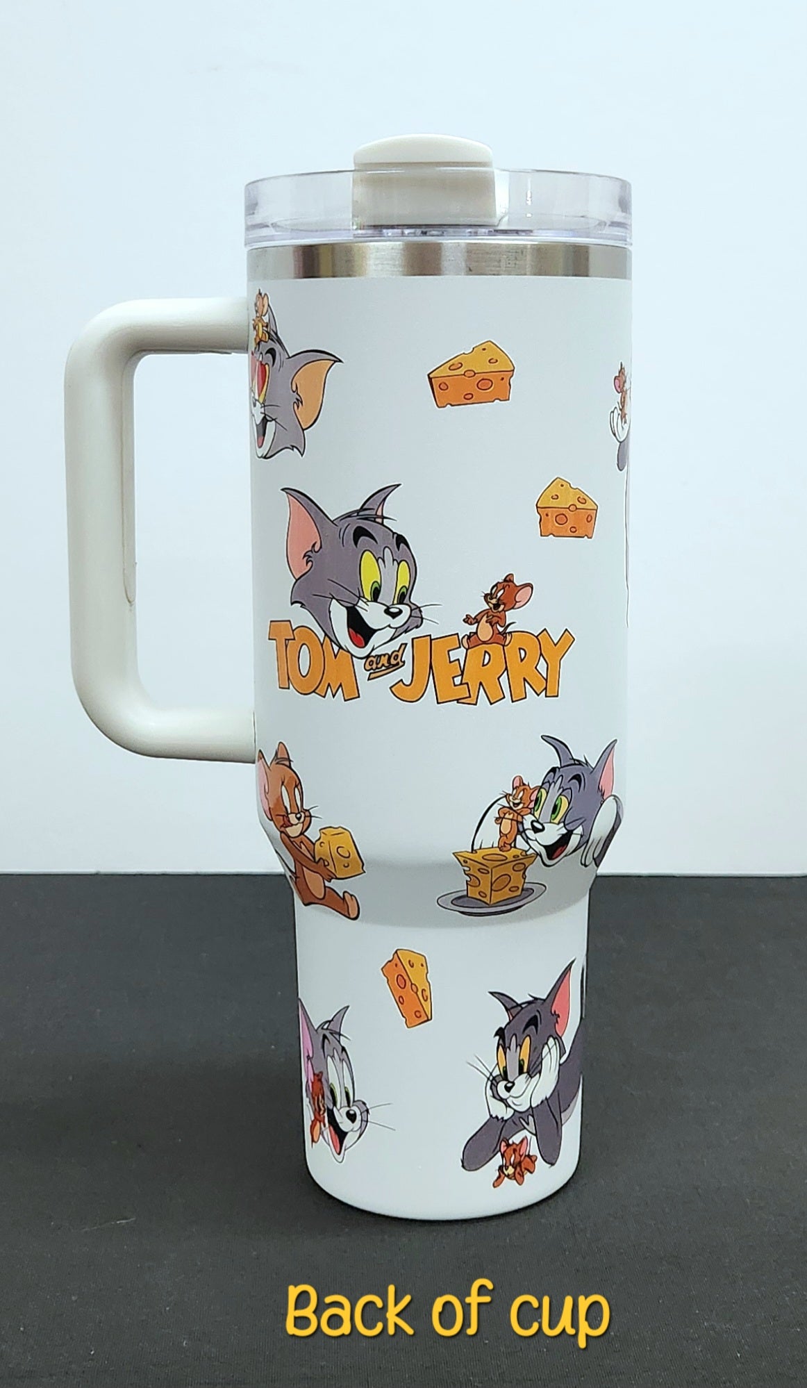 TOM & JERRY Stainless Steel Tumbler Cup | 40 oz
