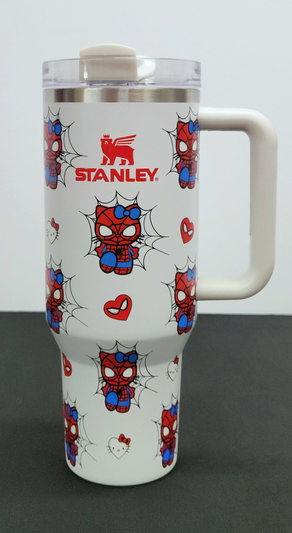 HELLO KITTY SPIDERMAN Stainless Steel Tumbler Cup | 40 oz