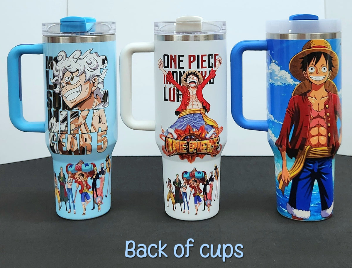 ONE PIECE Stainless Steel Tumbler Cups | 40 oz | LUFFY