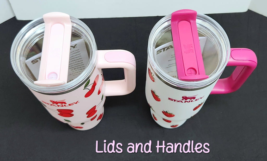 CHERRIES & STRAWBERRIES Stainless Steel Tumbler Cups | 40 oz