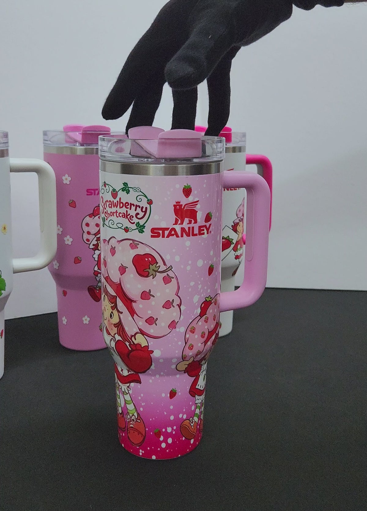 STRAWBERRY SHORTCAKE Stainless Steel Tumbler Cups | 40 oz | Orange Blossom