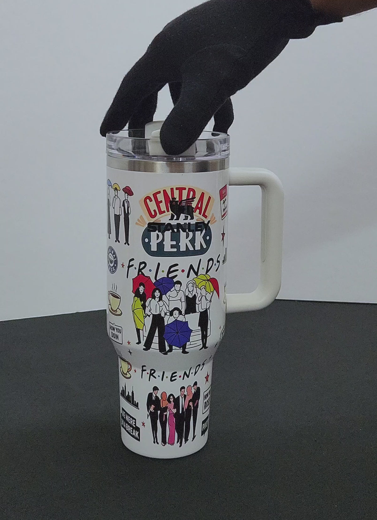 FRIENDS Stainless Steel Tumbler Cup | 40 oz