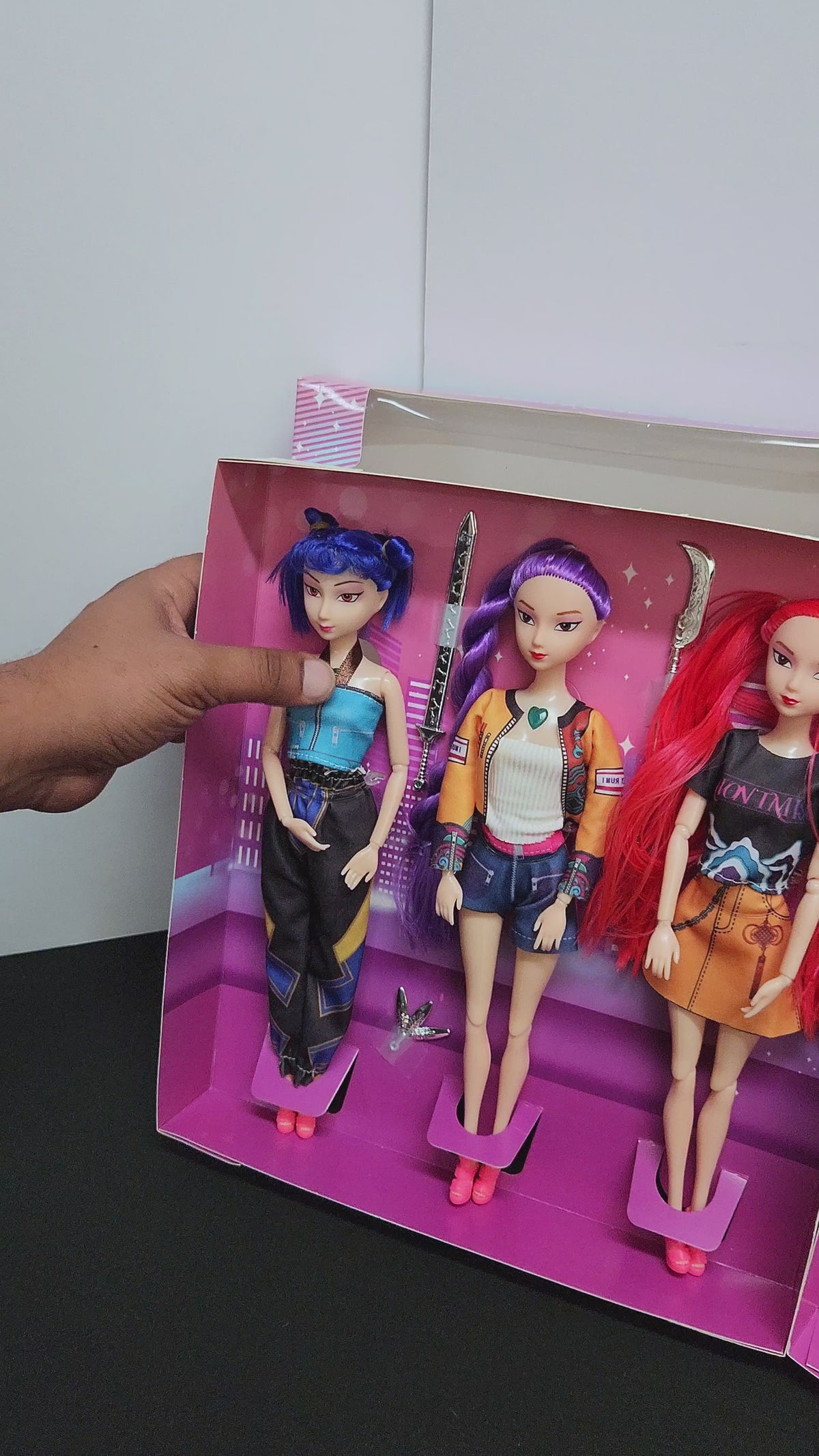K-Pop Demon Hunters 3-PC SINGING DOLL SETS