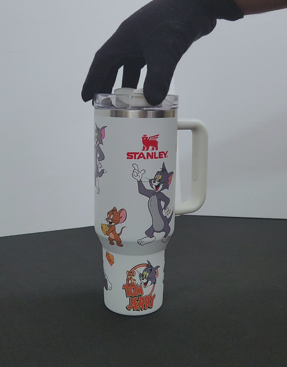TOM & JERRY Stainless Steel Tumbler Cup | 40 oz